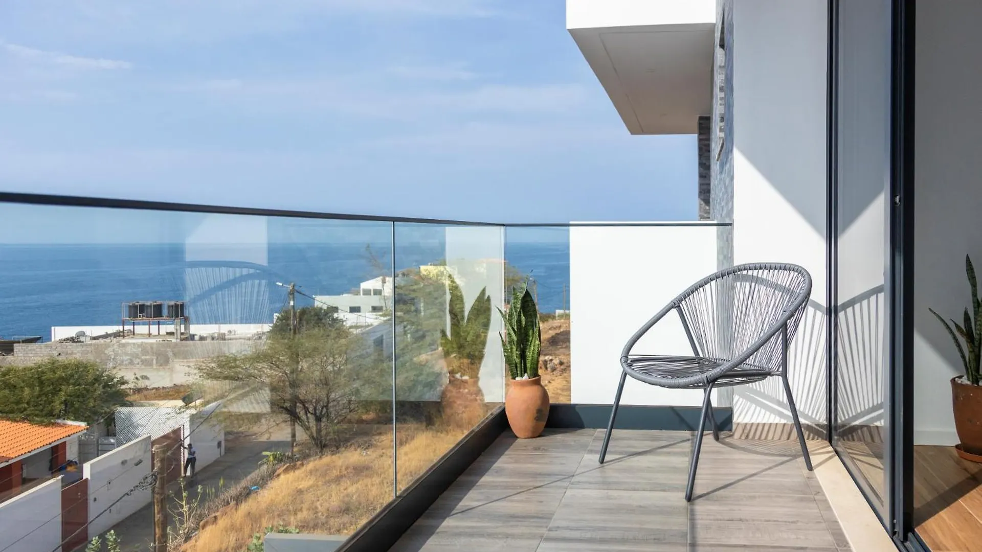 Lux 3-Br: Panoramic Sea View & Rooftop Pool Praia Apartman